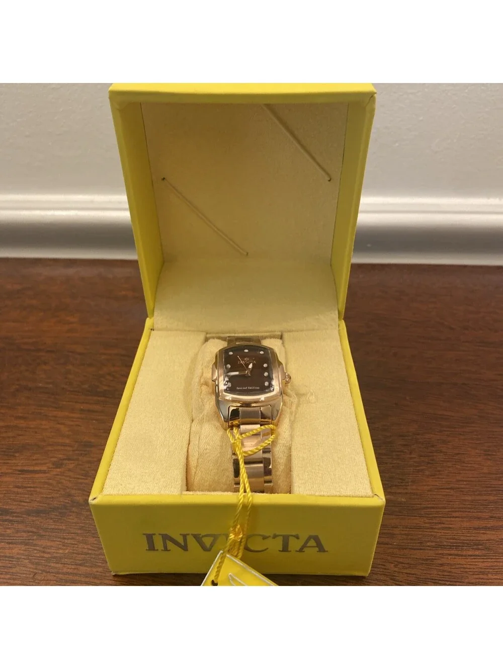 Invicta Lupah Rose Gold Special Edition Women’s 100M Watch W/Box Papers